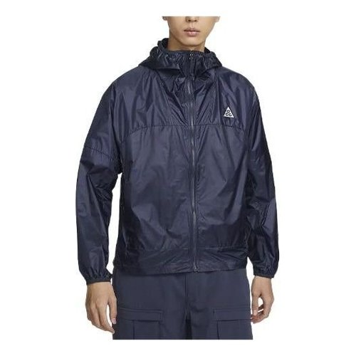 Nike ACG Cinder Cone Windproof Jacket Asia Sizing - Thunder Blue/Daybreak/Summit White - DB0979-437