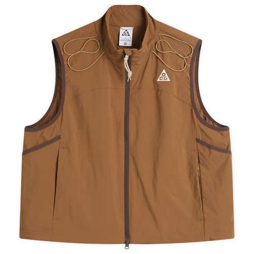 Nike ACG Vest - Mosswood Brown/Baroque Brown/Parachute Beige/Summit White - HV0600-235