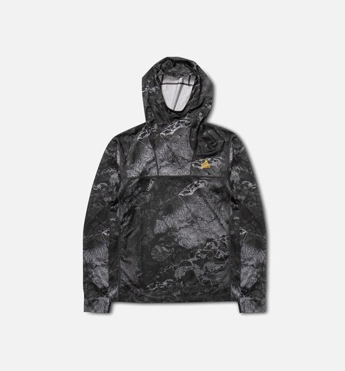 Nike ACG Dri-FIT ADV UV Lava Tree Hoodie - Black/Peat Moss - DC1248-010