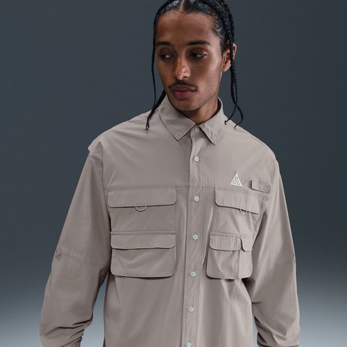 Nike ACG Dri-FIT ADV UV Long-Sleeve Shirt - College Grey/Football Grey/Summit White - HJ2465-009