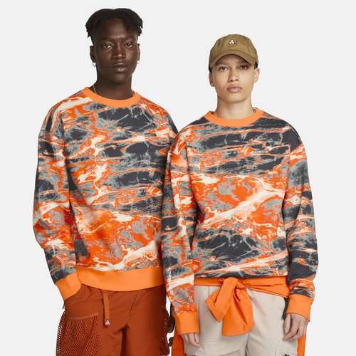 Nike ACG Nike Therma-FIT Fleece Allover Print Crew 'Bright