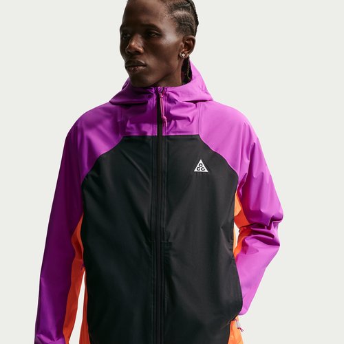 Nike ACG Storm-FIT ADV Jacket - Vivid Purple/Black/Safety Orange/Summit White - IF1143-551