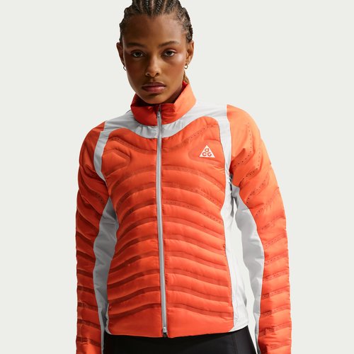 Nike ACG Therma-FIT Trail Running Jacket - Safety Orange/Light Orewood Brown/Cream II/Summit White - IO9134-819