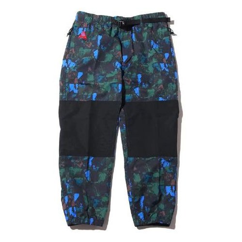 Nike ACG TRAIL Camouflage Big Pocket Cargo Pants Camouflage - Blue - CI0454-010