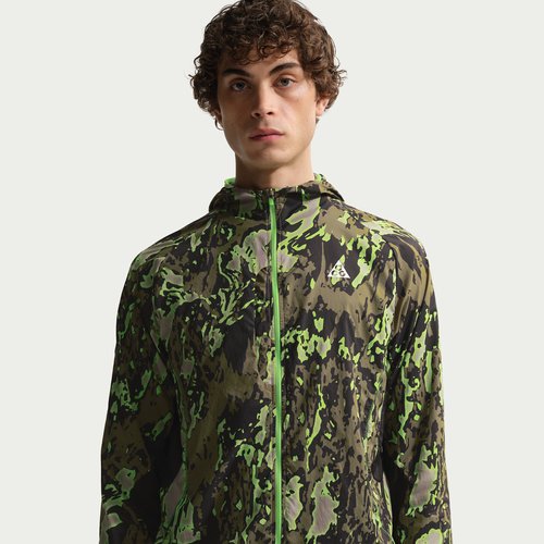 Nike ACG Trail Running Jacket - College Grey/Black/Mean Green/Summit White - IF2171-009