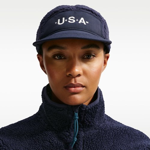 Nike ACG USA Fly Therma-FIT Unstructured Cap - Obsidian/Obsidian/Summit White - IB7475-451