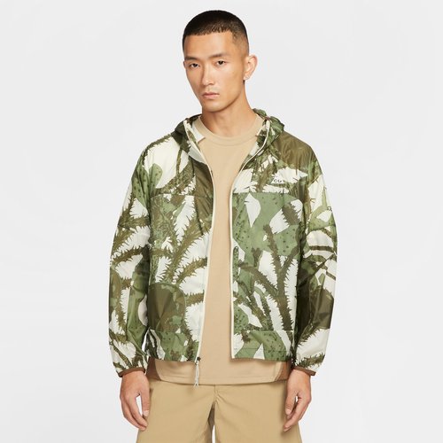 Nike ACG Windproof Jacket - Light Khaki/Mosswood Brown/Summit White - IH3580-229