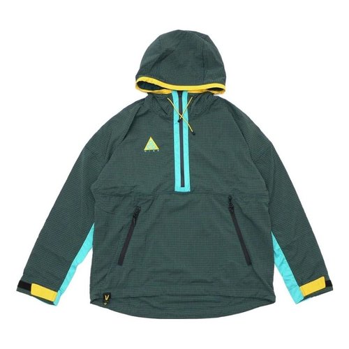 Nike ACG Woven Half-Zip Anorak Jacket - Teal/Multi-Color - 931907-375