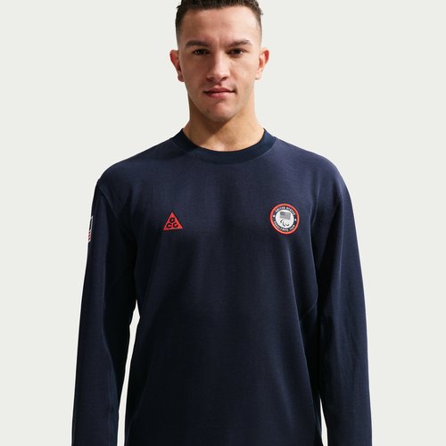 Nike ACG x United States Paralympic Team Dri-FIT ADV Top - Obsidian/Chile Red - IB2635-451