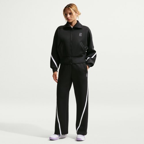 Nike Advantage Dri-FIT Mid-Rise Tennis Pants - Black/White - IB0782-010