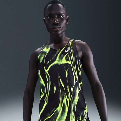 Nike AeroSwift Dri-FIT ADV Running Singlet - Volt/White - HV2643-702