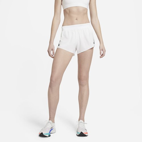 Nike AeroSwift Running Shorts 'White/Black' CZ9398100 Solesense
