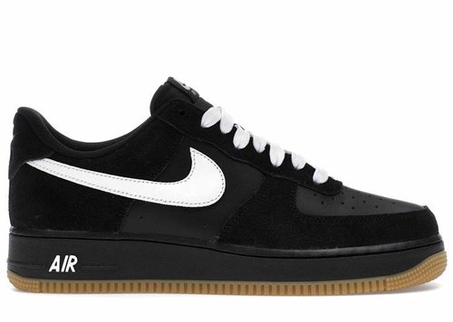 Nike Air Force 1 '07 LV8 - Black/Gum Light Brown/White - IB6388-001