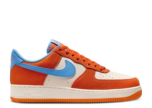 Nike Air Force 1 '07 LV8 - Safety Orange/White/University Blue - FQ8714-800