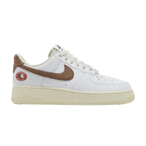 Nike Air Force 1 '07 LX - White/Coconut Milk/Team Orange/Archaeo Brown - DJ9943-101