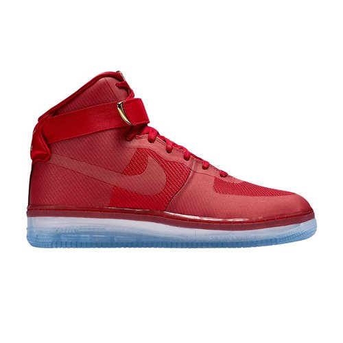 Nike Air Force 1 High CMFT Lux - University Red/University Red-Metallic Gold - 748280-600