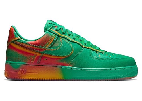 Nike Air Force 1 Low '07 - Stadium Green/Laser Orange/Bright Crimson - IB6834-300