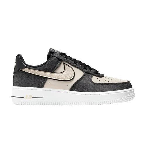 Nike Air Force 1 Low '07 SE - Black/White/Metallic Silver/Net - IB6642-001