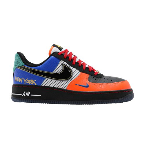 Nike Air Force 1 Low '07 - White/Black/Total Orange/Racer Blue - CT3610-100