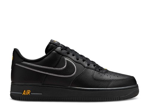 Nike Air Force 1 Low | Size 10.5 - Black/Laser Orange/Metallic Silver - IB7677-001