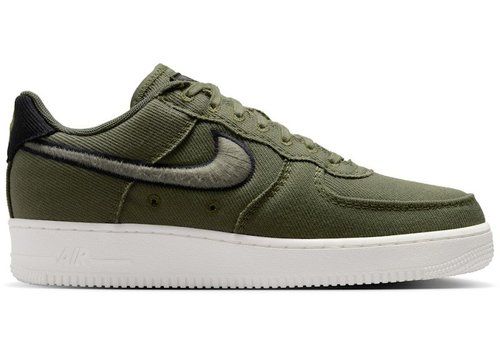 Nike Air Force 1 Low Canvas - Army Olive/Matte Olive/Phantom - HV1204-301