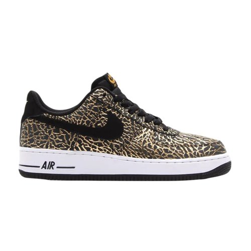 Nike Air Force 1 Low - Metallic Gold/Black-White - 488298-702