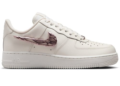 air force 1 with metal swoosh