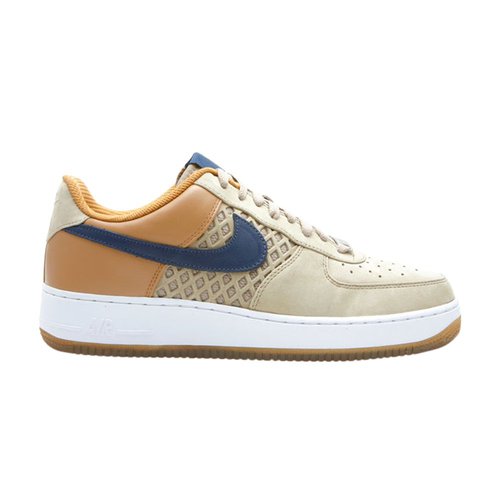 Nike Air Force 1 Low Premium - Tweed/Mdnght Navy-Wht-Vrsty Rd - 318775-241