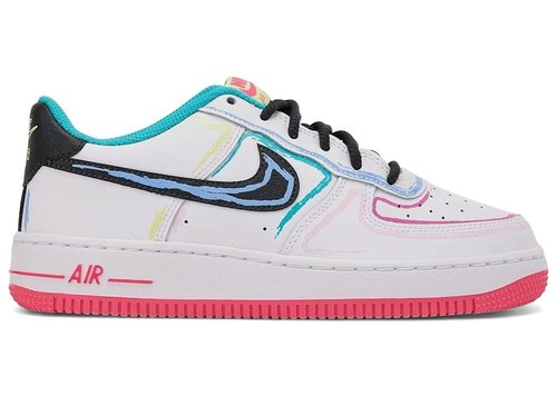 Nike Air Force 1 Low - White/Hyper Pink/Dusty Cactus - IU3252-100