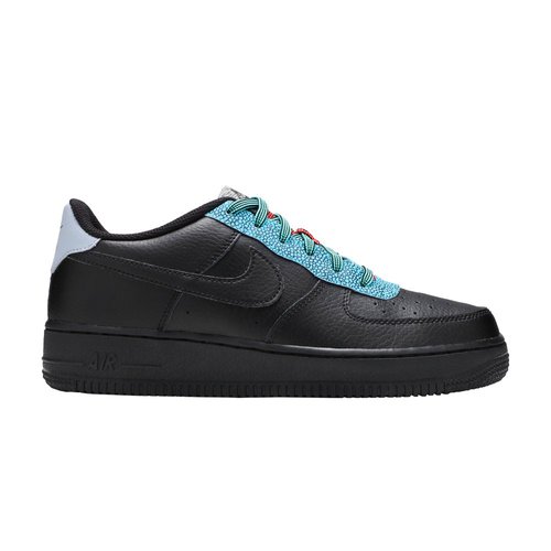 Nike Air Force 1 LV8 4 - Black/Black/Obsidian Mist - CN5715-001
