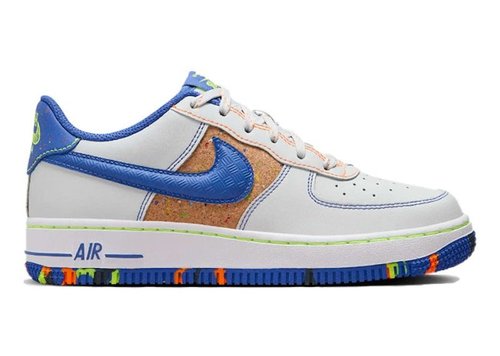 Nike Air Force 1 LV8 - Photon Dust/Volt/Total Orange/Astronomy Blue - HJ9231-025