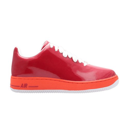 Nike Air Force 1 Supreme - Varsity Red/Orange Blaze-White - 313644-681