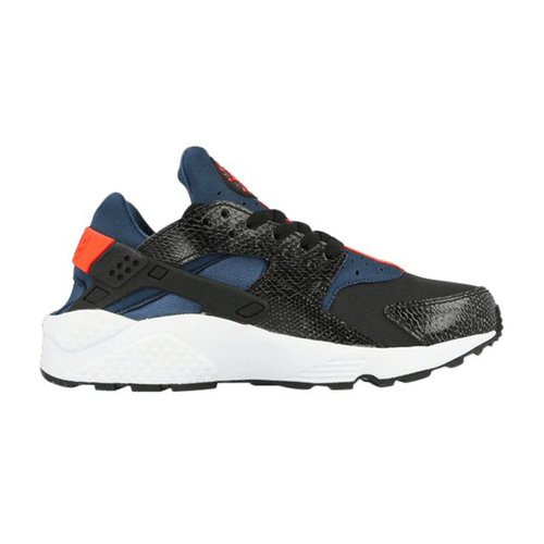 Nike Air Huarache Run - Black/Hyper Crimson-Space Blue - 634835-084
