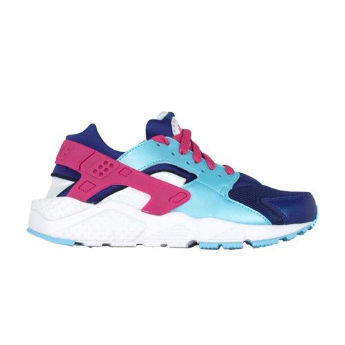 Nike Air Huarache Run - Insignia Blue/Vivid Pink-Court Purple-White - 654280-401