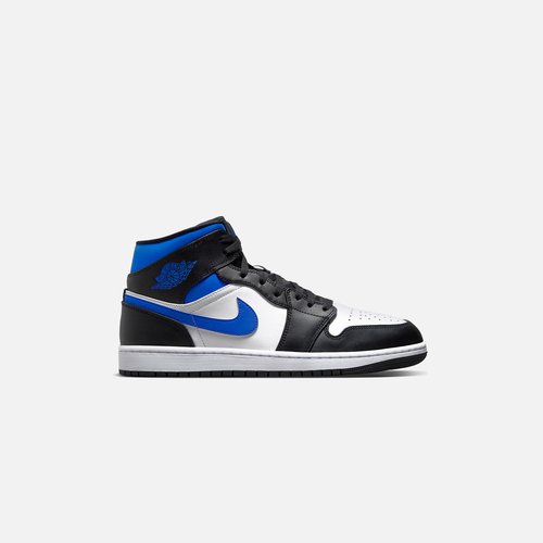 Nike Air Jordan 1 Mid - White/Racer Blue/Black - B554724-140