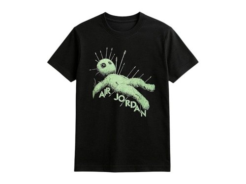 Nike Air Jordan Zion Williamson MJ1 Voodoo Tee Shirt - Black
