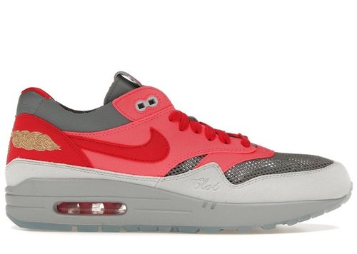 Nike Air Max 1 CLOT Kiss of Death Special Box - Solar Red/University Red/Cool Grey - (SPECIALBOX)DD1870-600-SB