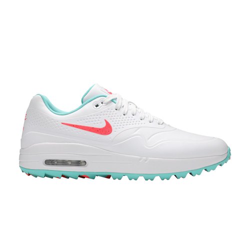 Nike Air Max 1 Golf | Size 7.5 - White/Hot Punch/Aurora Green - AQ0863-104