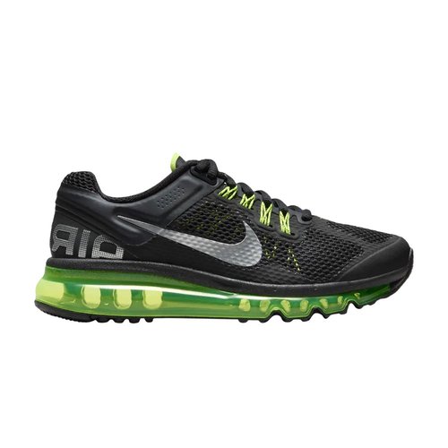 Nike Air Max 2013 2024 - Black/Volt/Metallic Silver - 555426-003