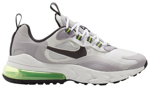 air max 270 react white silver