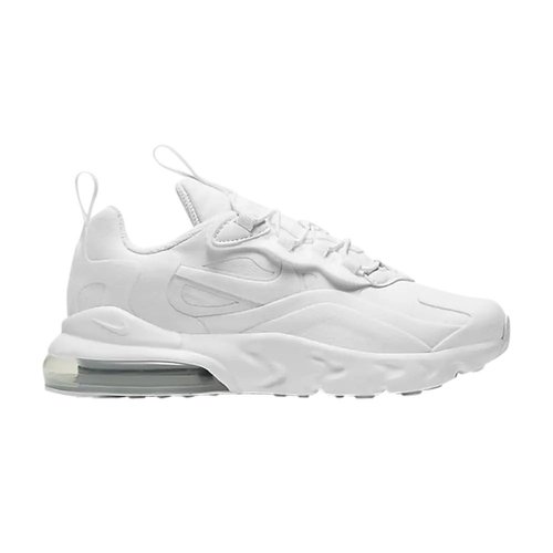 Nike Air Max 270 React | Size 12.5 - White/Metallic Silver/White/White - BQ0102-100