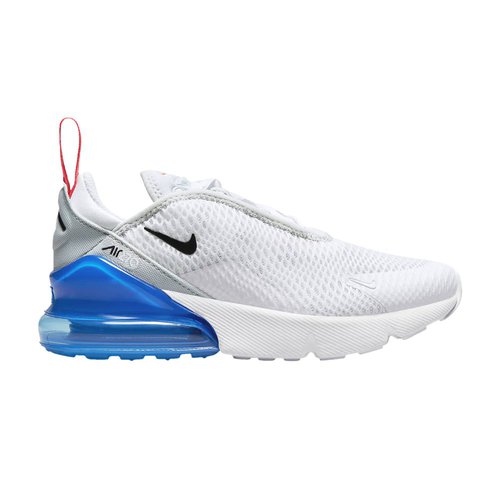 Nike Air Max 270 - White/Pure Platinum/Light Photo Blue/Black - AO2372-114