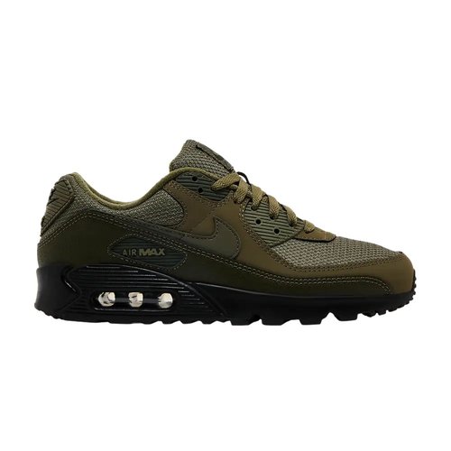 Nike Air Max 90 | Green | Size 9.5 - Medium Olive/Black/Cargo Khaki - HQ3828-200