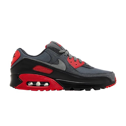 Nike Air Max 90 - Black/Iron Grey/Fire Red/Smoke Grey - DM0029-007