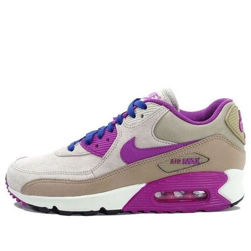 Nike Air Max 90 Leather - Dsrt Cm/Prpl Dsk-Strng-Dp Ryl - 768887-200