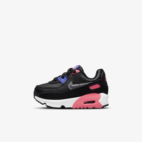 Nike Air Max 90 LTR - Black/Sunset Pulse/Sapphire/Metallic Silver - CD6868-011