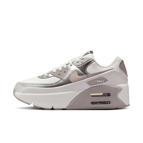 Nike Air Max 90 LV8 - Summit White/Vast Grey/Metallic Platinum/College Grey - IB0170-101