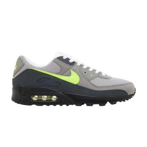 Nike Air Max 90 - Black/Anthracite/Light Charcoal/Neon Yellow - IQ0289-010
