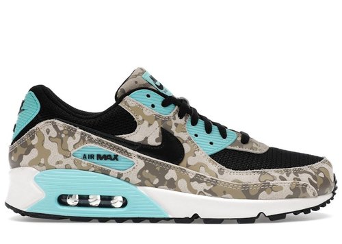 Nike Air Max 90 Premium - Sanddrift/Black/Aurora Green - IF1721-100
