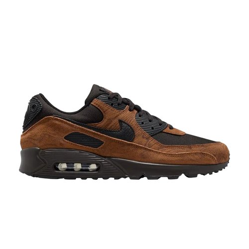 Nike Air Max 90 Premium - Light British Tan/Velvet Brown/Black - IQ0283-281